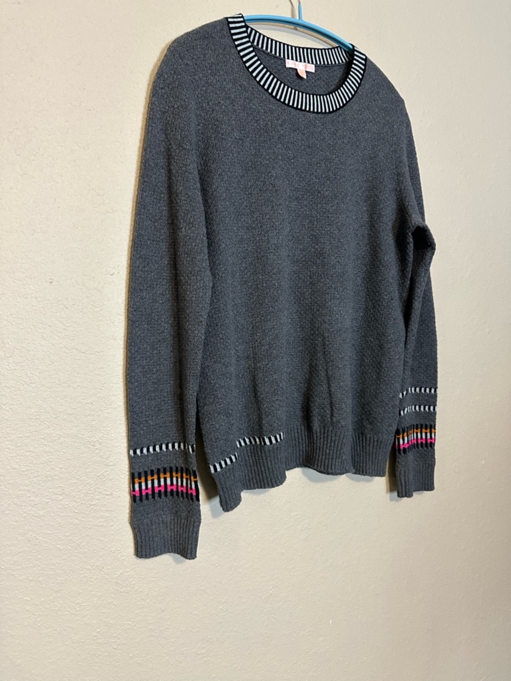 LISA TODD‎ fast track sweater in fog Size Small - Picture 5 of 9